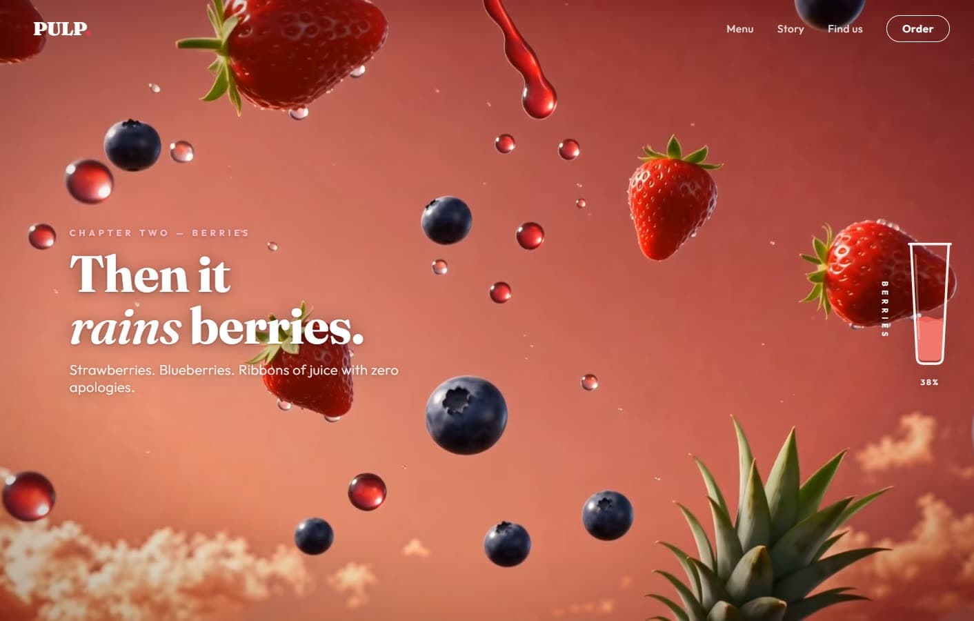 PULP. — chapter two, it rains berries
